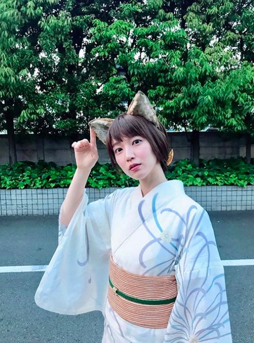 “どんぎつね”吉岡里帆の浴衣姿に反響「透明感すごい」