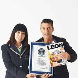 パンツェッタ・ジローラモ（右）（C）2014 Guinness World Records Limited