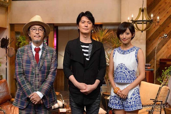 (左から)リリー・フランキー、福山雅治、夏菜(C)NHK