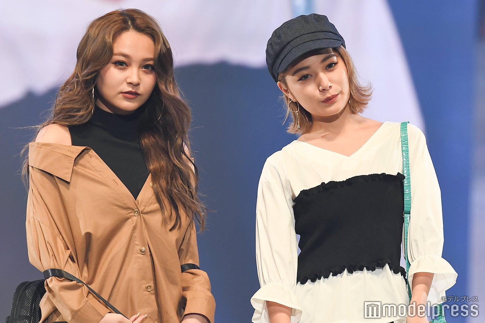 れいぽよ、ほのばび（C）モデルプレス