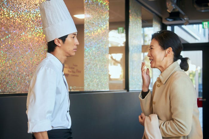 濱田崇裕、戸田菜穂「パティスリーMON」第6話(C)「パティスリーMON」製作委員会