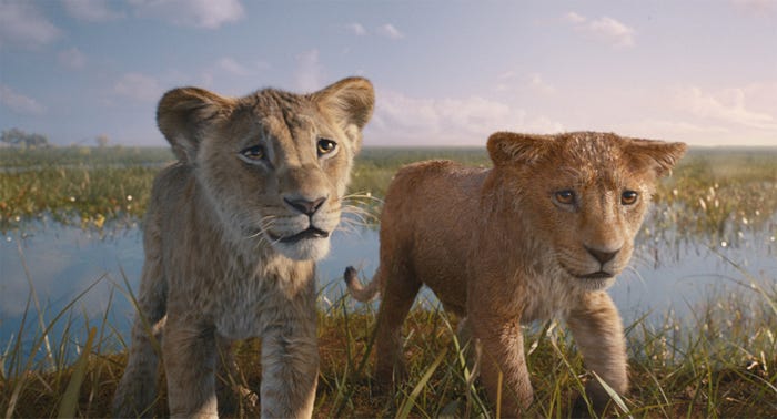 タカ、ムファサ「ライオン・キング:ムファサ」(C)2024 Disney Enterprises, Inc. All Rights Reserved.
