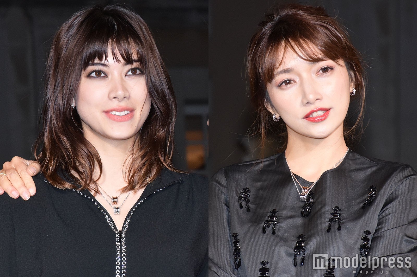 森星、後藤真希ら豪華集結　“ブラックカーペット”で美の競演