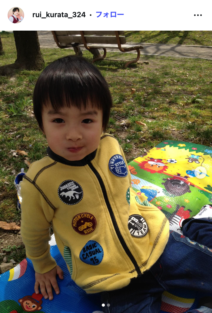 倉⽥琉偉Instagramより