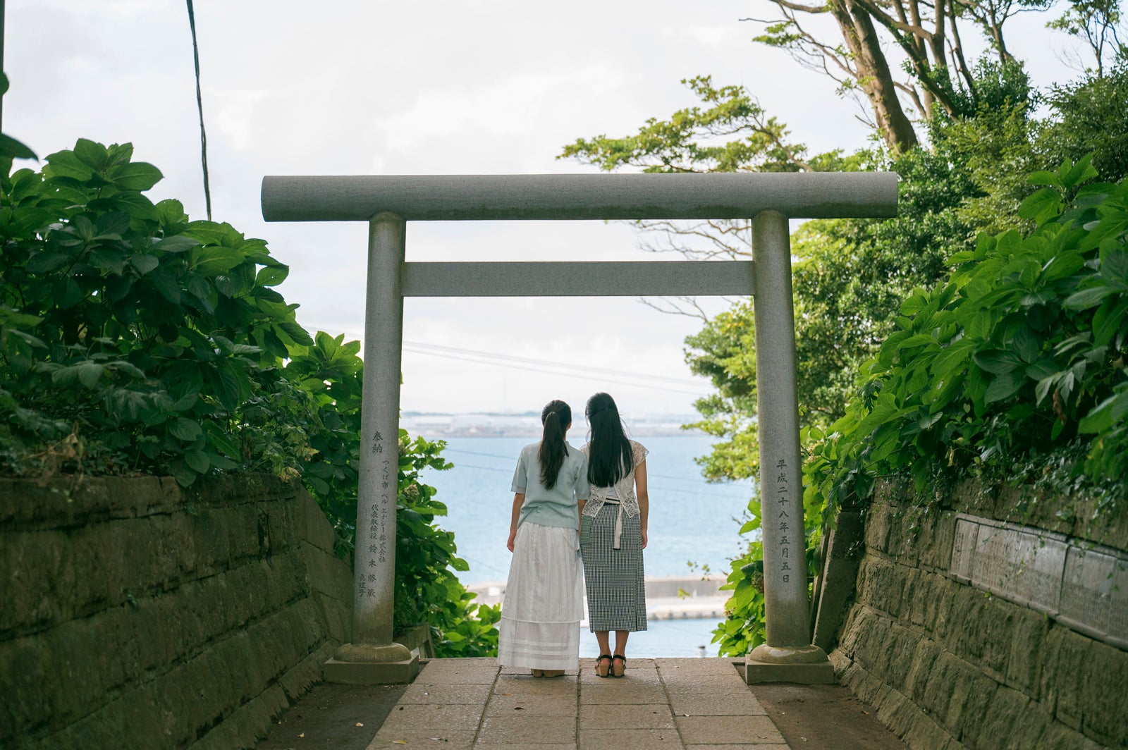 穂刈優、紗和／さわゆう（画像提供：小学館）