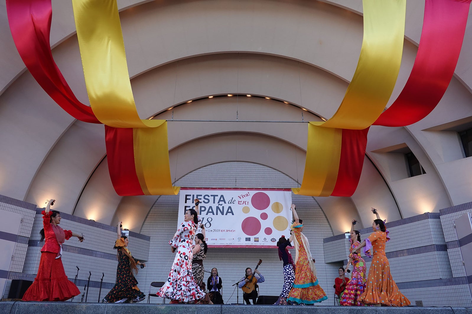 フラメンコなどパフォーマンスも／提供画像：フィエスタ・デ・エスパーニャ実行委員会