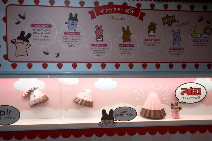 アポロ見学ライン／画像提供：明治