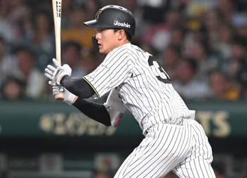 V目前の阪神 甲子園練習に小幡＆島田が合流 Vの使者となるか 登録なら島田は約4カ月ぶりの1軍昇格