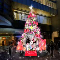 ミッキー&ミニーがハグ!クリスマスの渋谷にディズニーの巨大ツリー登場※画像はイメージ(C)Disney