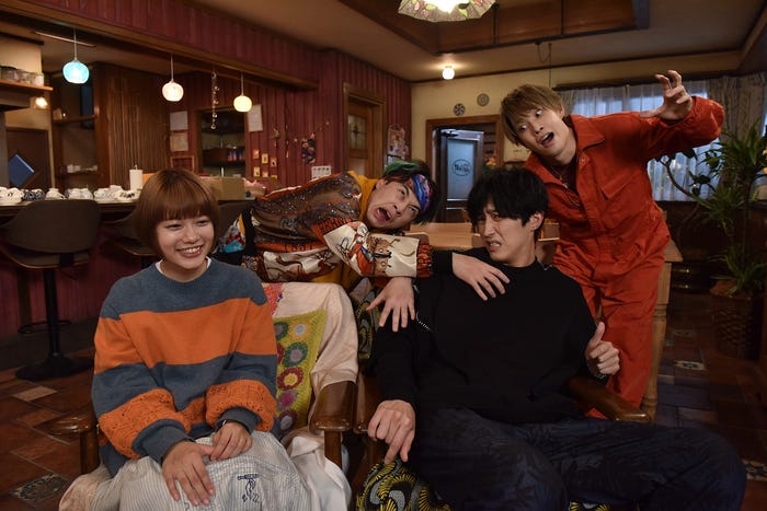 杉咲花、戸塚純貴、杉野遥亮、堀夏喜(C)NTV/うおやま・KADOKAWA