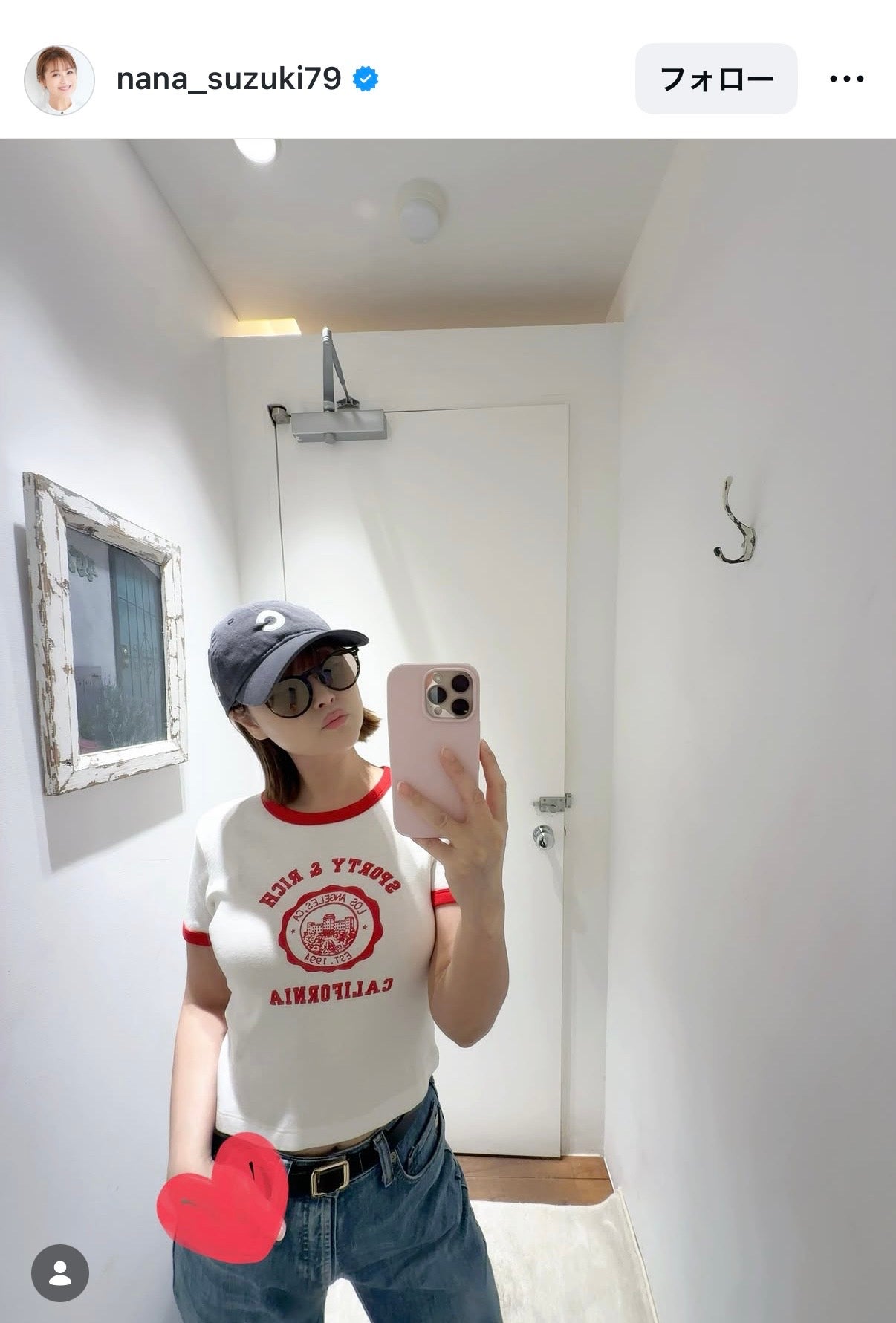 鈴木奈々Instagramより