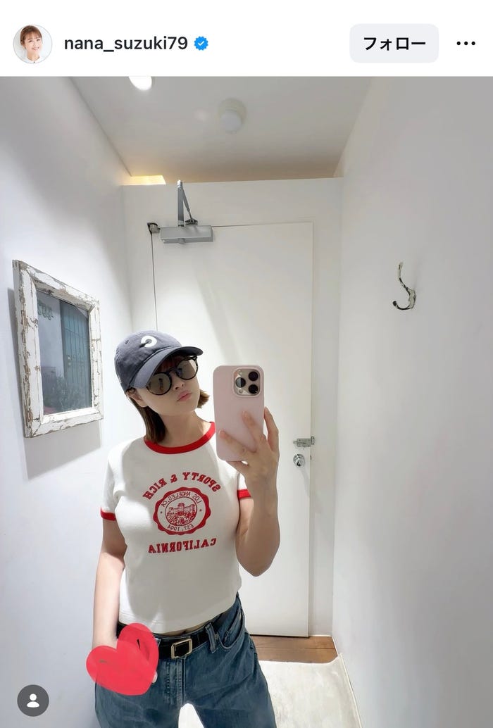 鈴木奈々Instagramより