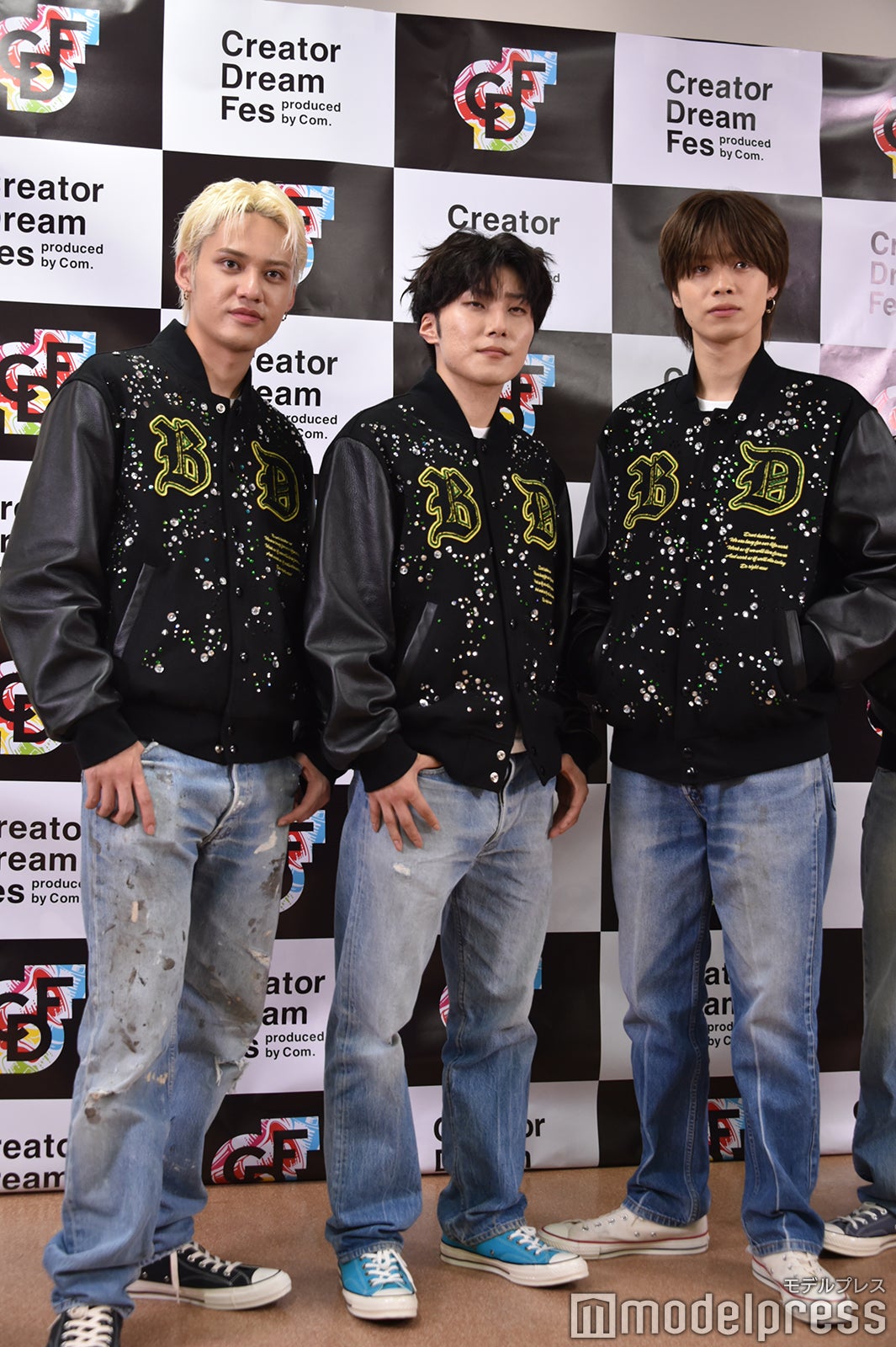 （左から）ひゅうが、あむぎり、やまと（C）モデルプレス