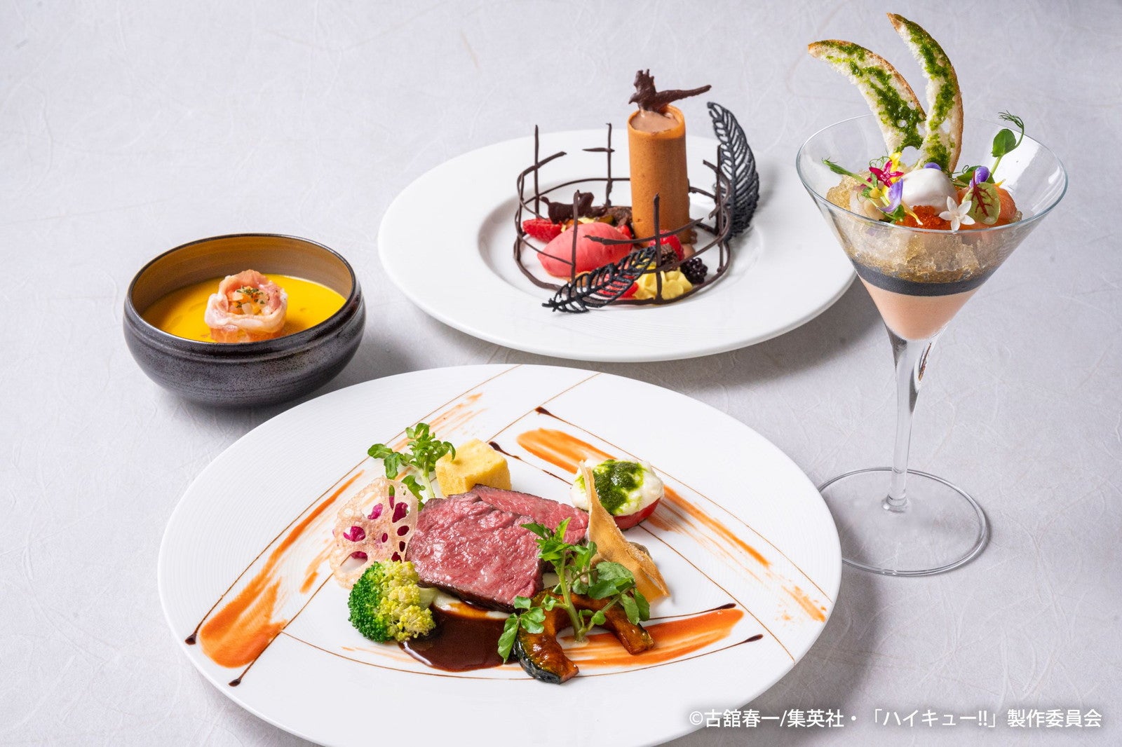 コース名 「À bientôt course -HAIKYU!!-」8,190円（C）古舘春一／集英社・「ハイキュー!!」製作委員会