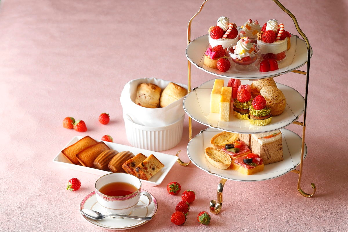 ストロベリー アフタヌーンティー／画像提供：マリオット・インターナショナル