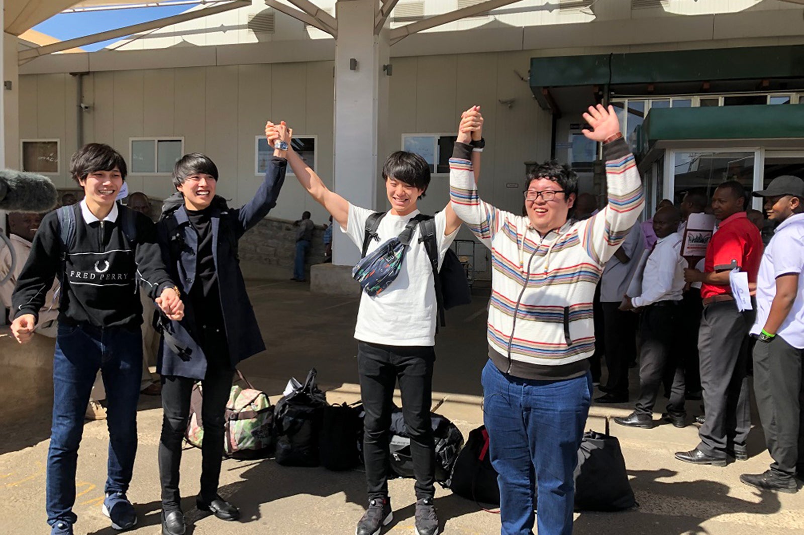 左から：はり坊、王子、うーじー、しゅうまい（C）フジテレビ