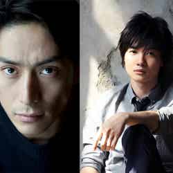 映画「るろうに剣心」新キャストとして発表された伊勢谷友介（左）、神木隆之介（右）