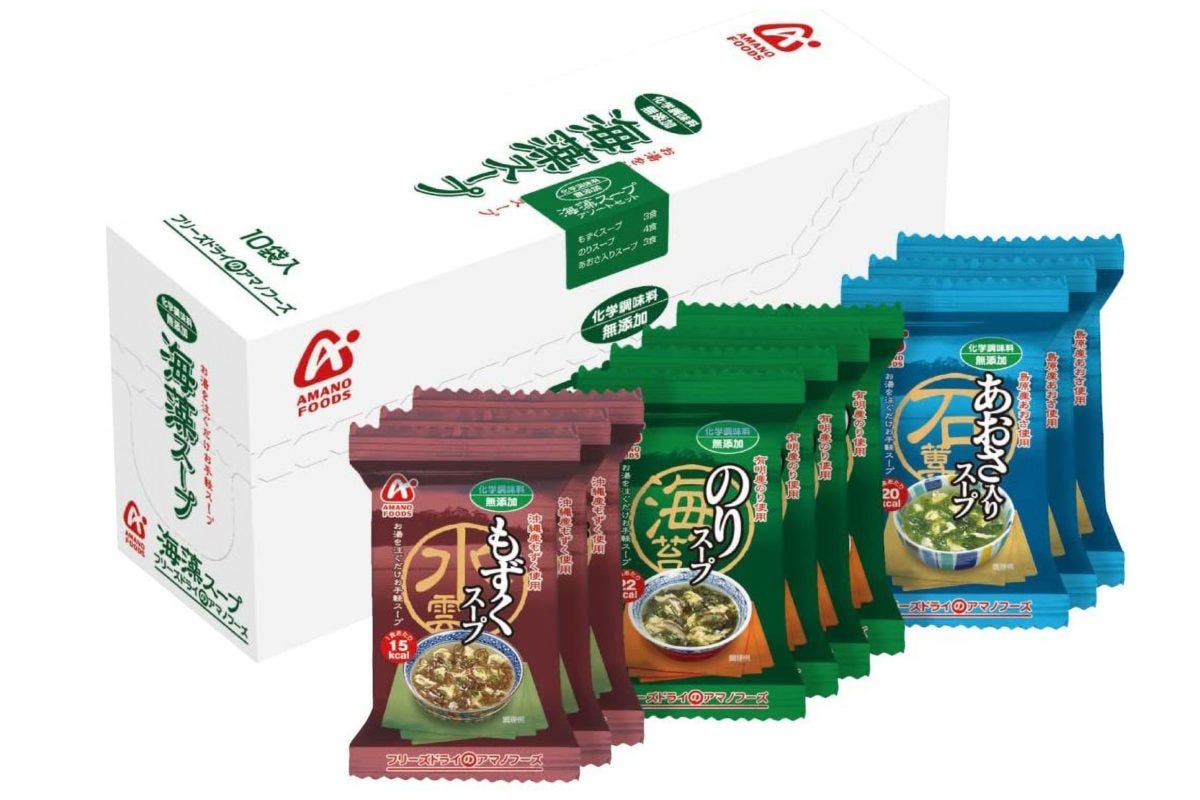 無添加海藻スープアソートセット10袋入り