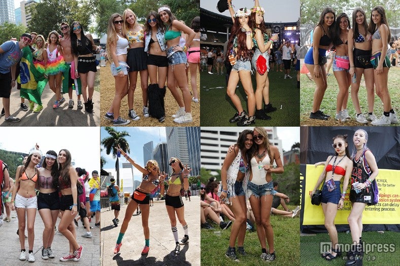 ULTRAは音楽だけでなくファッションを楽しむイベントでもある。