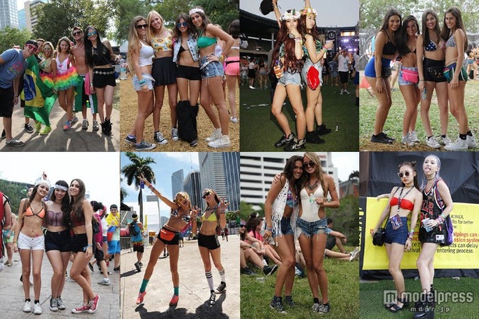 ULTRAは音楽だけでなくファッションを楽しむイベントでもある。