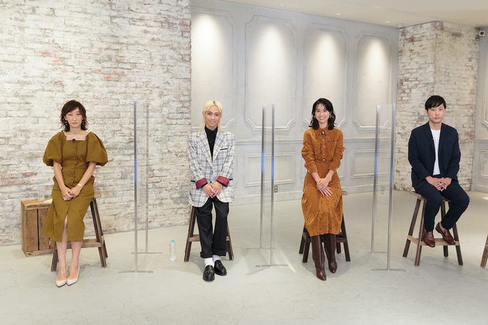 今尾朝子氏、りゅうちぇる、牧野紗弥、田中俊之氏(提供写真)