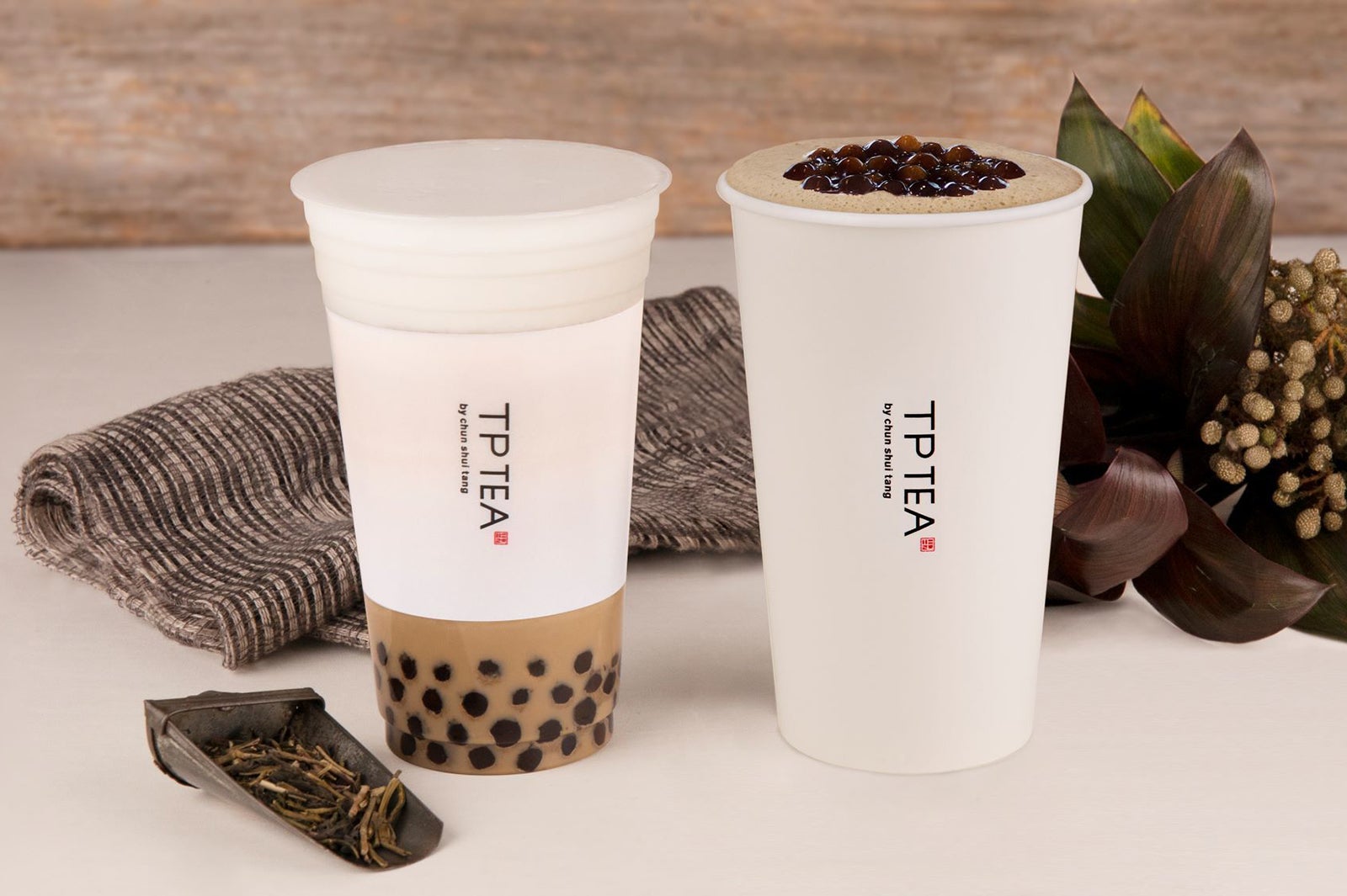 「タピオカほうじ茶ラテ」(アイス／ホット)　650円／画像提供：オアシスティースタンド