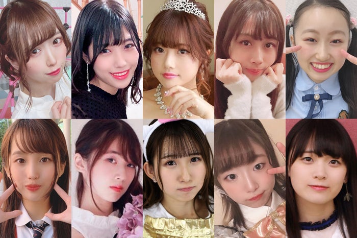 一番かわいい なりきり女子大生アイドル ミスユニドル ファイナリスト10人発表 Miss Unidol Contest 19 モデルプレス