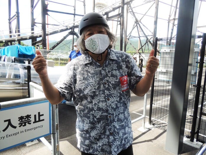 絶叫系というより気分爽快系の「FUJIYAMAスライダー」でした