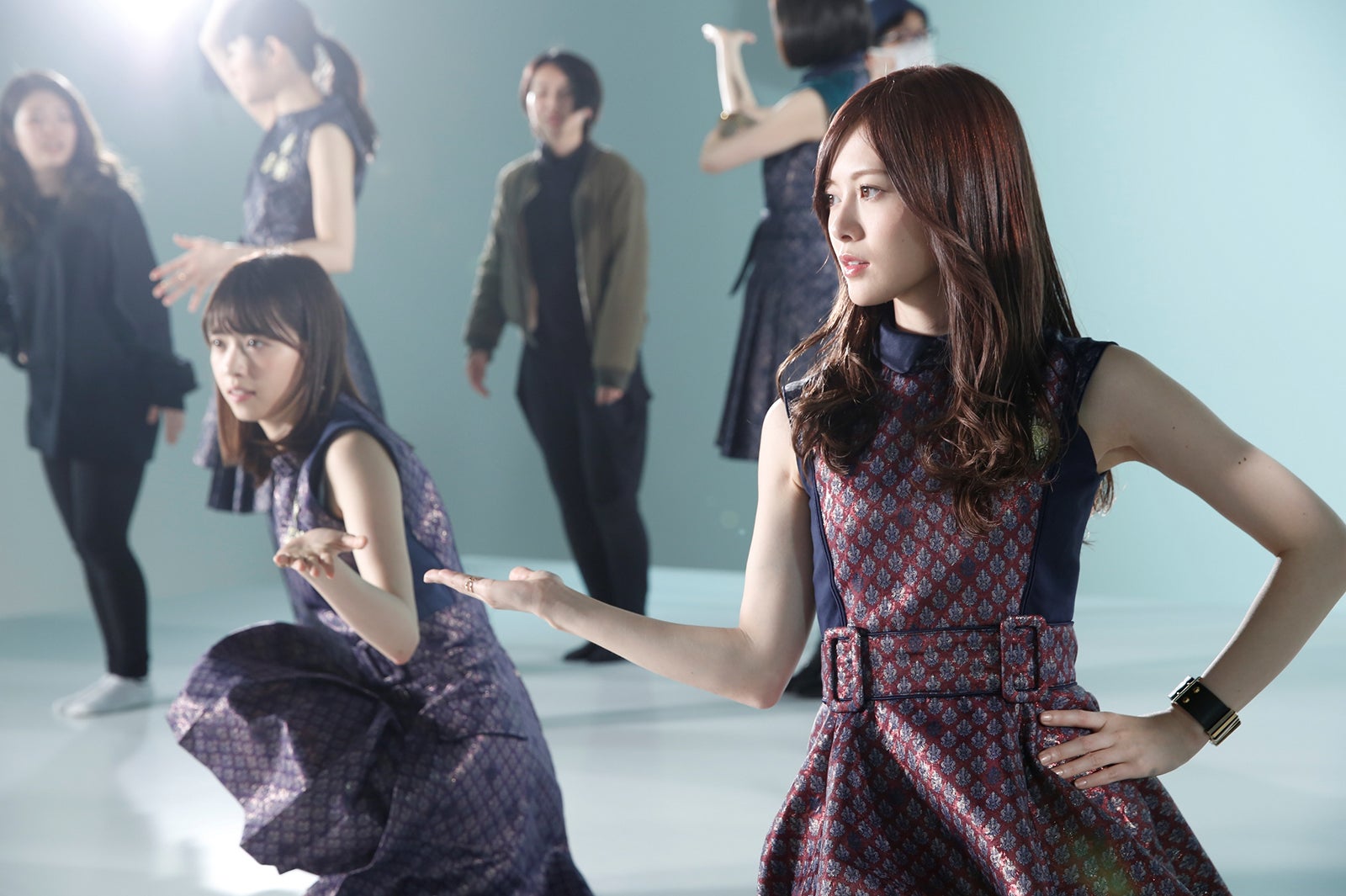 乃木坂46・CMメイキング「アプリダンス」編／提供写真