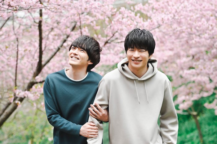 林遣都、田中圭「おっさんずラブ-リターンズ-」第9話(C)テレビ朝日