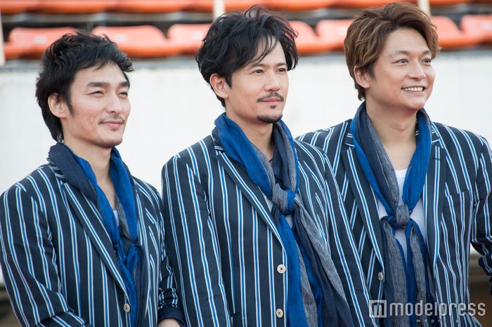 草なぎ剛、稲垣吾郎、香取慎吾 (C)モデルプレス