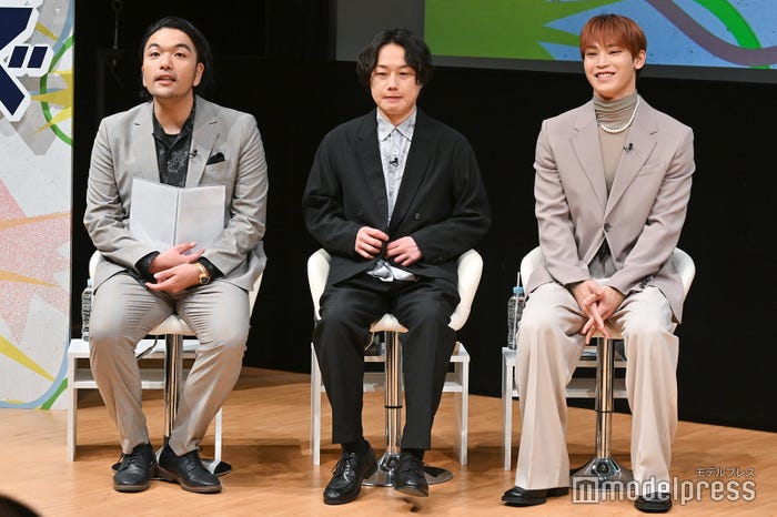 盛山晋太郎、リリー、與那城奨(C)モデルプレス