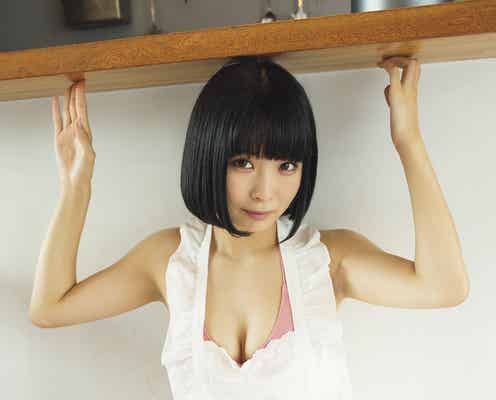 元「BiS」パン・ルナリーフィ、初水着で“新妻”に