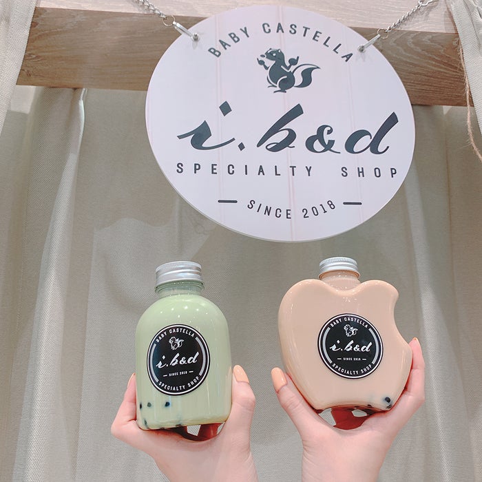 可愛いボトルのタピオカドリンク／画像提供：yuukou