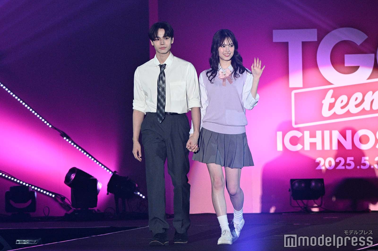 林田拓也、村谷はるな（C）モデルプレス