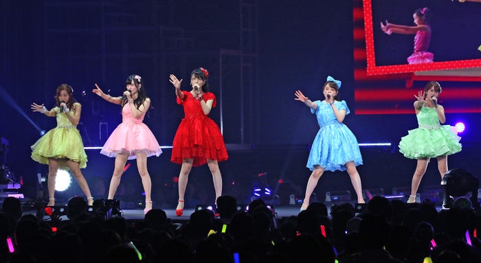 「℃‐uteラストコンサートinさいたまスーパーアリーナ ~Thank you team℃‐ute~」(画像提供:所属事務所)