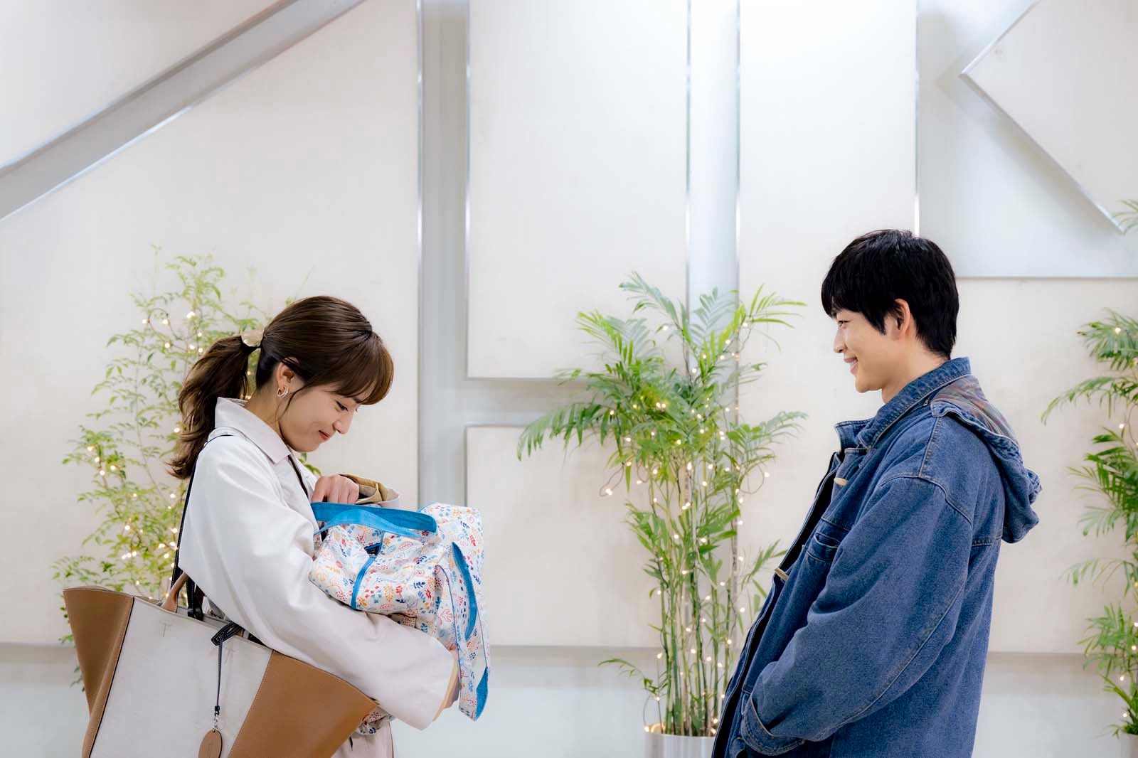 川口春奈、松下洸平「9ボーダー」第2話より（C）TBS