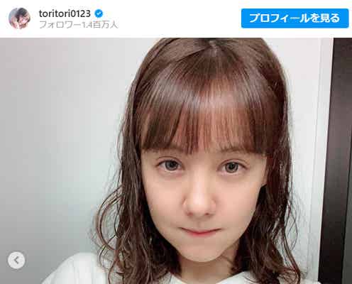 トリンドル玲奈、お風呂上がりのナチュラルショットに反響「すっぴん?」「透明感すごい」