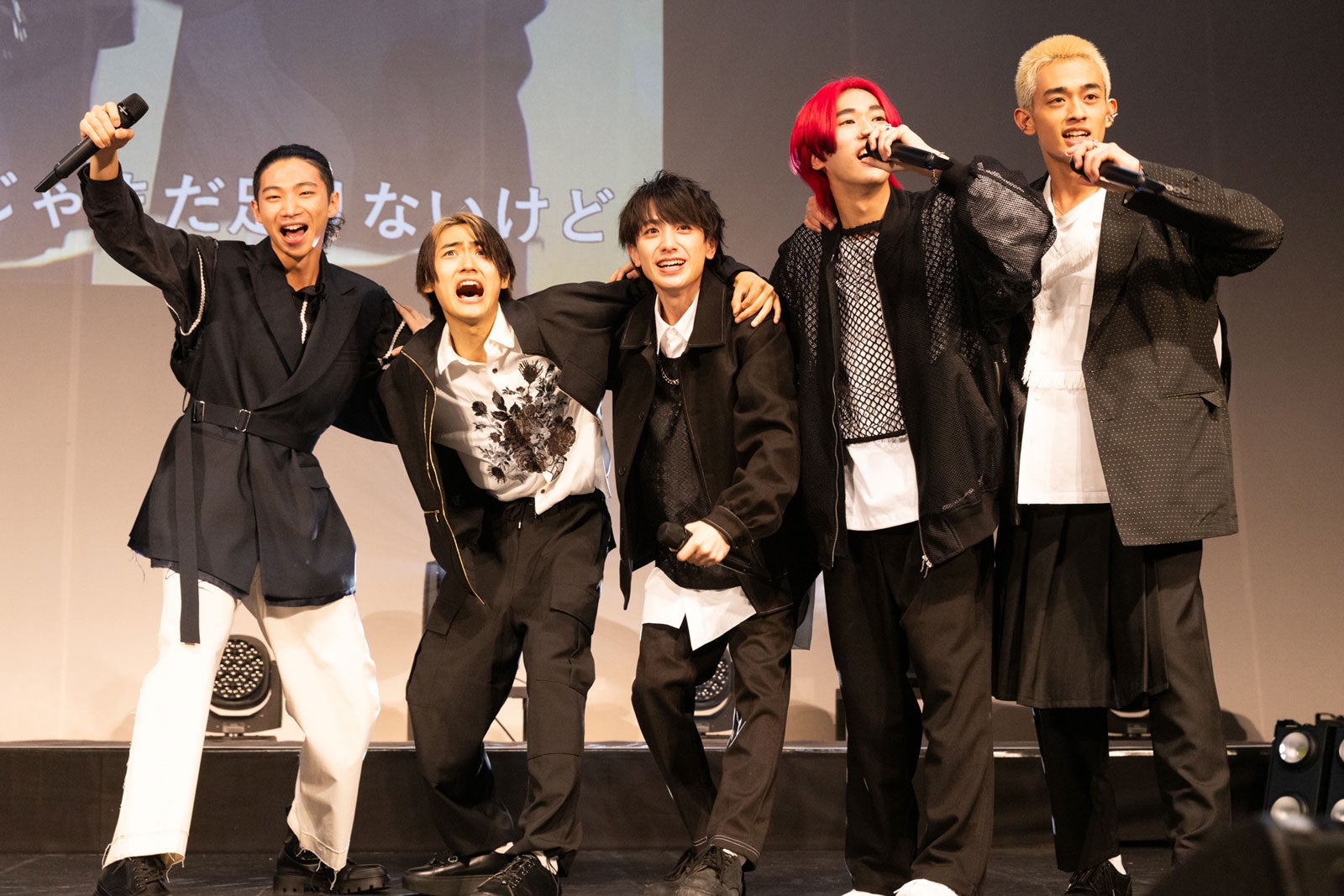 （左から）橘優輝、高橋颯、小西詠斗、福澤希空、桑山隆太（提供写真）