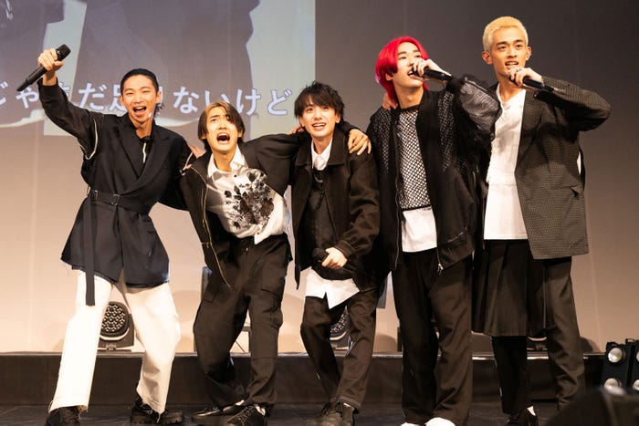 (左から)橘優輝、高橋颯、小西詠斗、福澤希空、桑山隆太(提供写真)