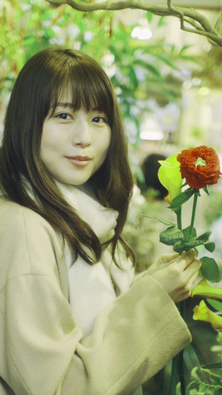 有村架純／動画「#見つめてたい」（提供写真）