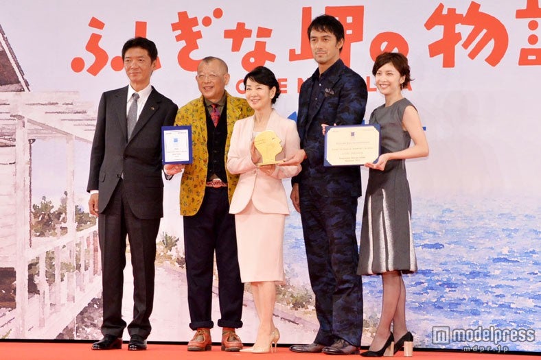 成島出監督、笑福亭鶴瓶、吉永小百合、阿部寛、竹内結子