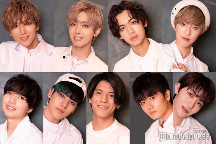 「円神-エンジン-」インタビュー連載(下段左から)中林登生、A.rik、宮里ソル、瀧澤翼、中谷日向(上段左から)草地稜之、中本大賀、山田恭、熊澤歩哉 (C)モデルプレス