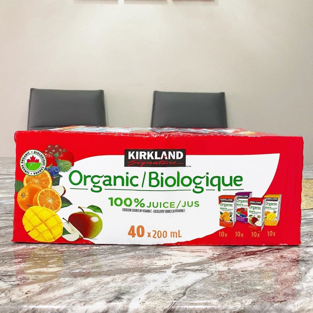 KirklandSignatureOrganic100%JuiceBox