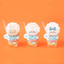 溶けちゃいそう…温泉風ヨーグルトドリンク 各1,210円税込(C)nagano / chiikawa committee