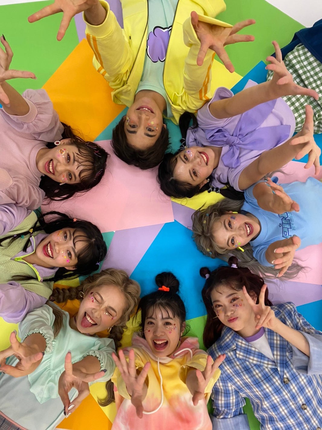 れあぱぴら「Popteen」メンバー／Amebaオフィシャルブログより（提供写真）