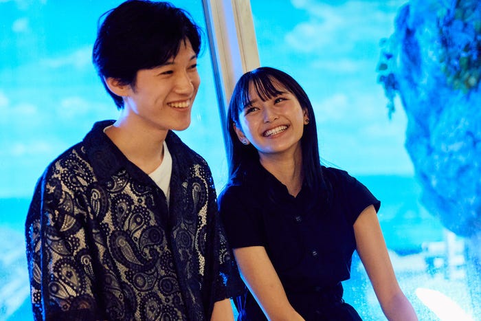 高橋璃央、加藤栞「オオカミちゃんとオオカミくんには騙されない」第4話(C)AbemaTV, Inc.