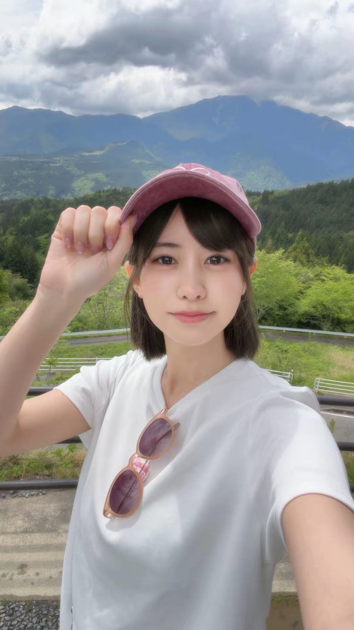 竹田えみり「自然と美味しいものに癒されたGW」（提供写真）
