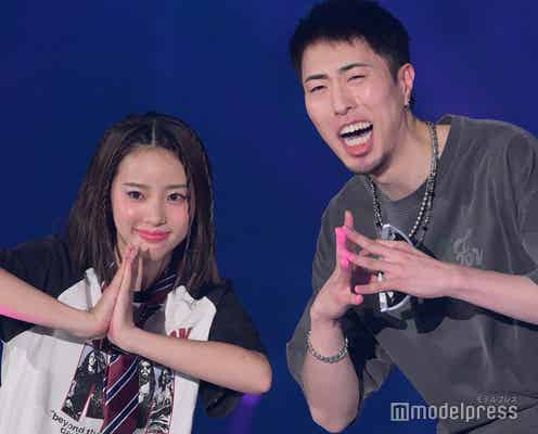 中町兄妹、揃って“さぁーせぇん”ポーズ 仲良しランウェイ【TGC 2024 S/S】