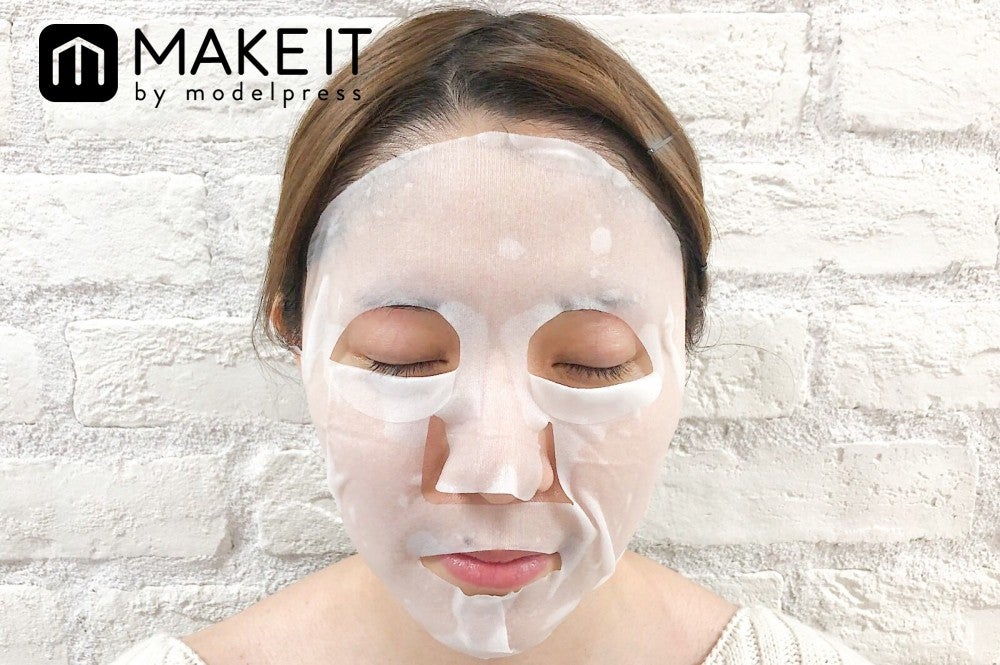 無印良品／クリアケアシートマスク 使用 (C)メイクイット